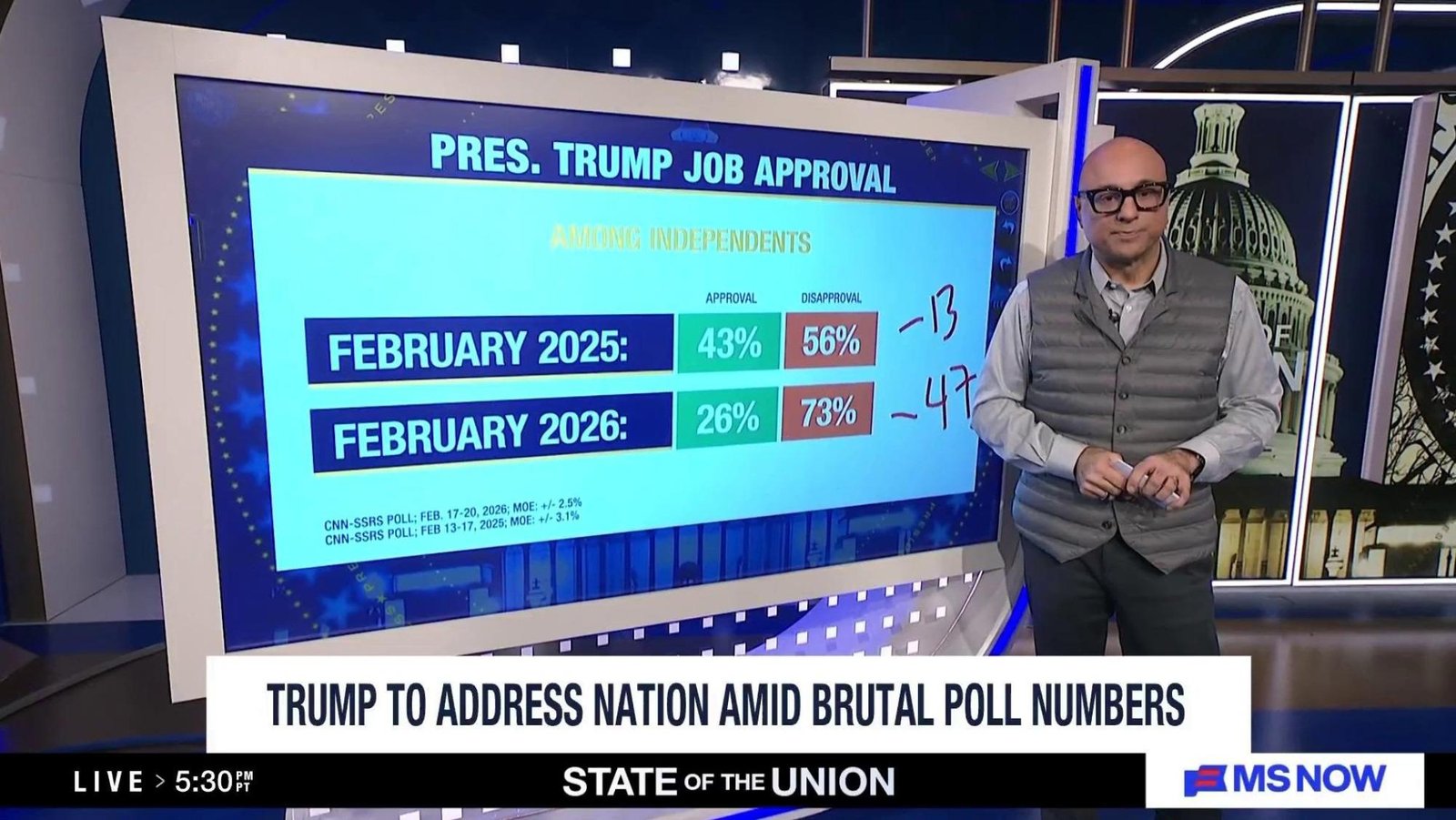 Ali Velshi Named MS NOW’s Chief Data Reporter, Will  Lead Election Night Board
