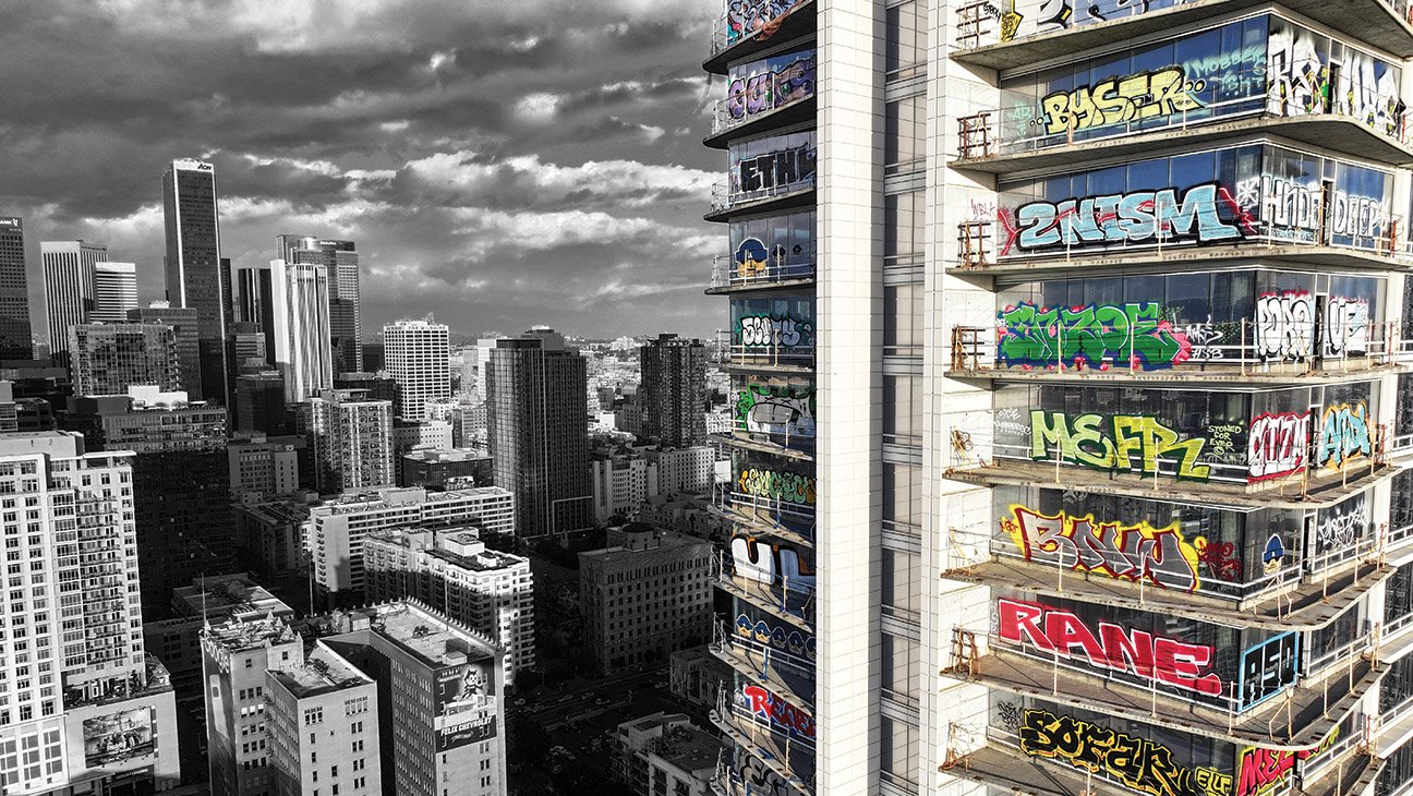 L.A.’s Graffiti Towers Finds Buyer in $470 Million Deal