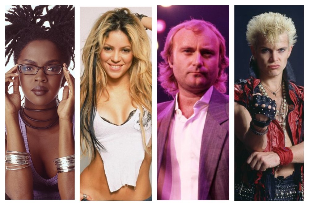 Rock & Roll Hall of Fame’s 17 Nominees for 2026 Include Shakira, Lauryn Hill, Pink, Jeff Buckley, Phil Collins, Billy Idol and Wu Tang Clan