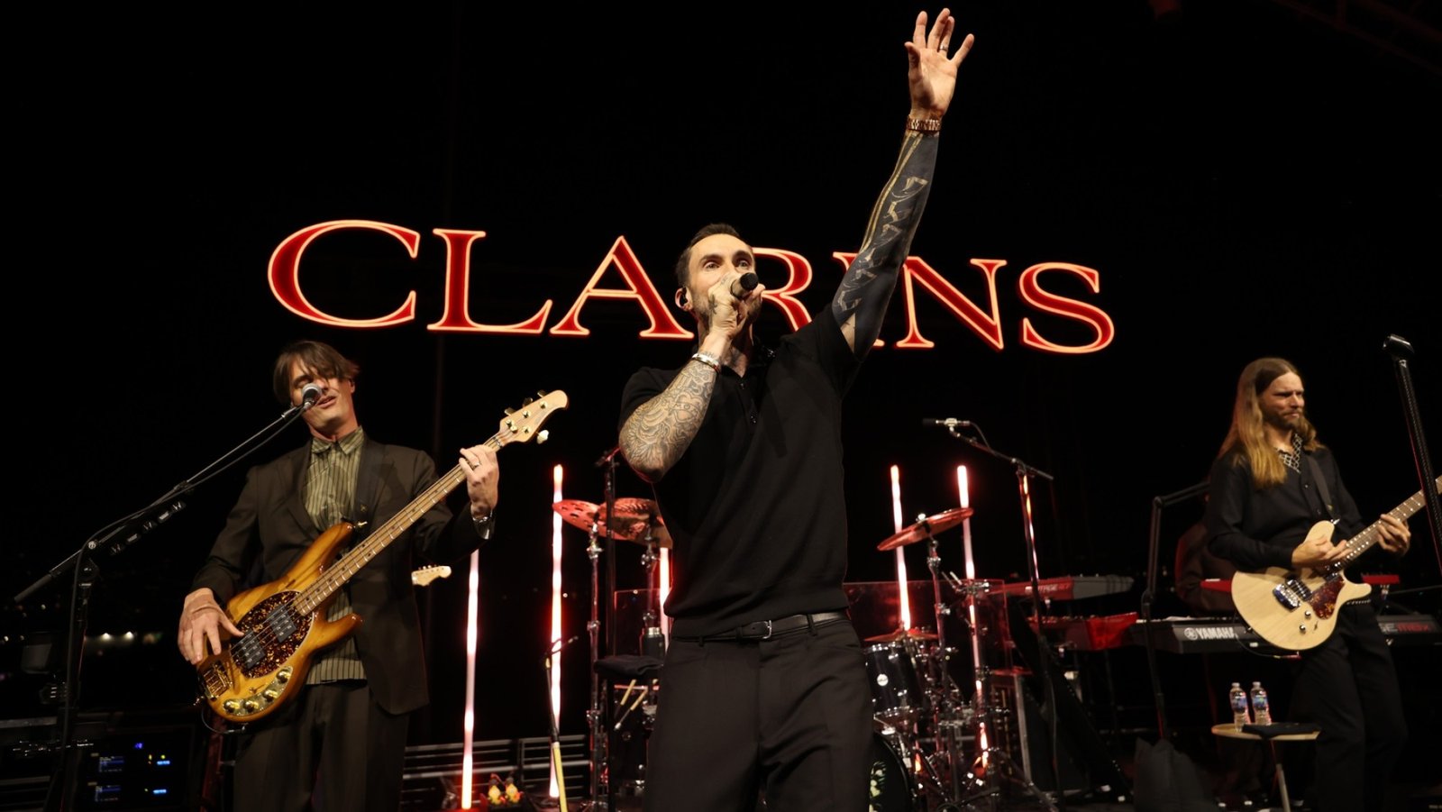 Maroon 5 Rocks Out During Clarins’ “A Night of Extra” at Academy Museum in Los Angeles