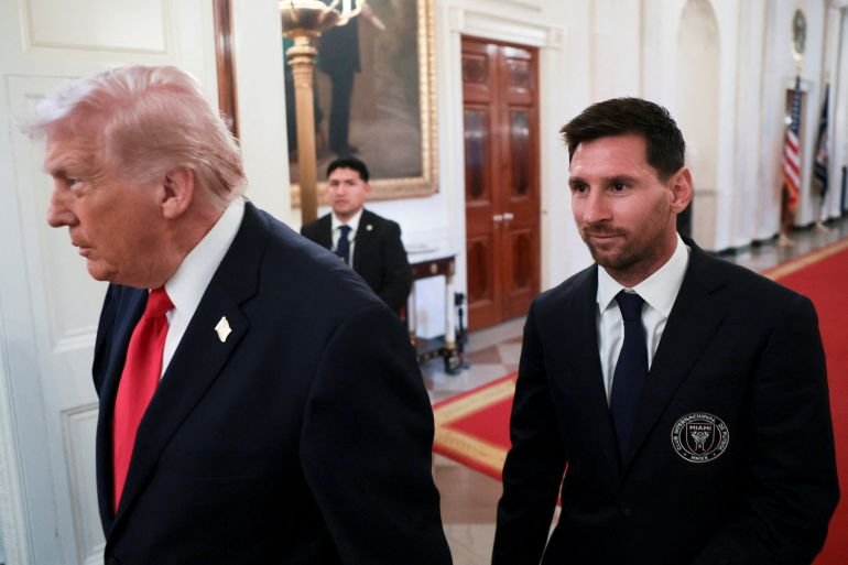Messi censured for meeting and applauding Trump amid US attacks on Iran