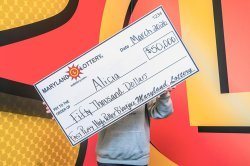 Maryland woman wins $50,000 lottery prize on her birthday