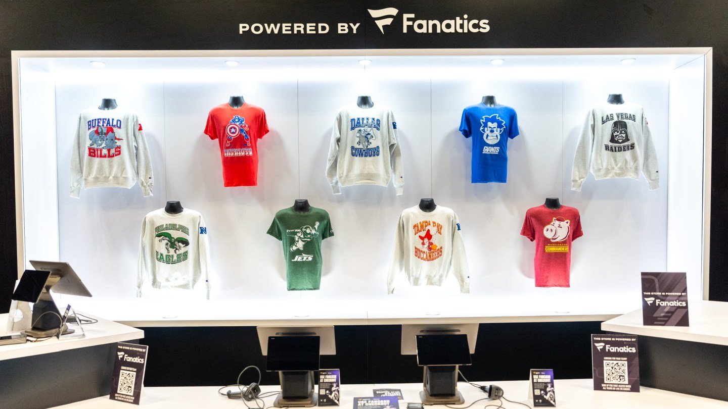 Disney’s Next Big Product Line Sees Its Star Characters Collide With NFL Teams