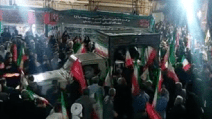 Iran holds funeral for Revolutionary Guard members reportedly killed in US