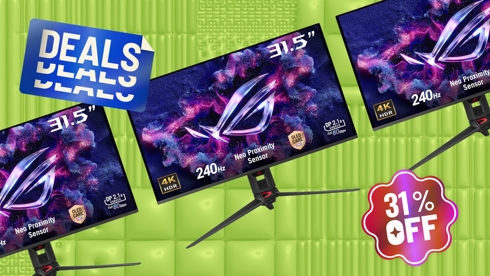 Save Over $400 on This Swift ASUS OLED Gaming Monitor