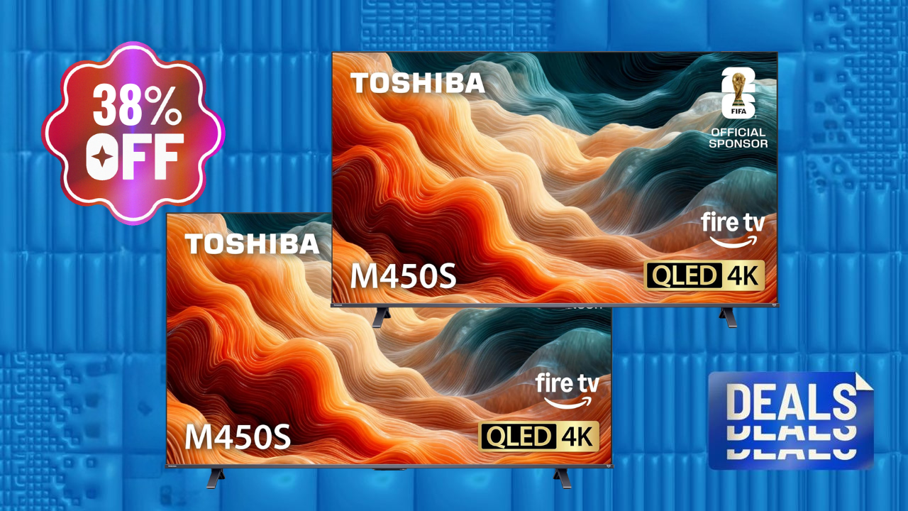 An Eye-Catching Deal: Save $300 on This 75-Inch Toshiba 4K Smart TV Right Now