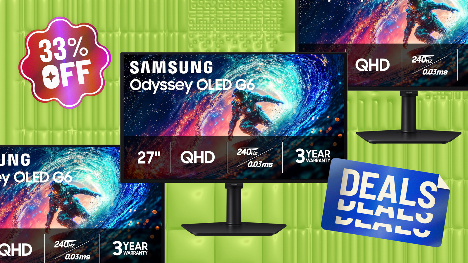 An Odyssey of a Deal: This Samsung Gaming Monitor Is an Epic 33% Off