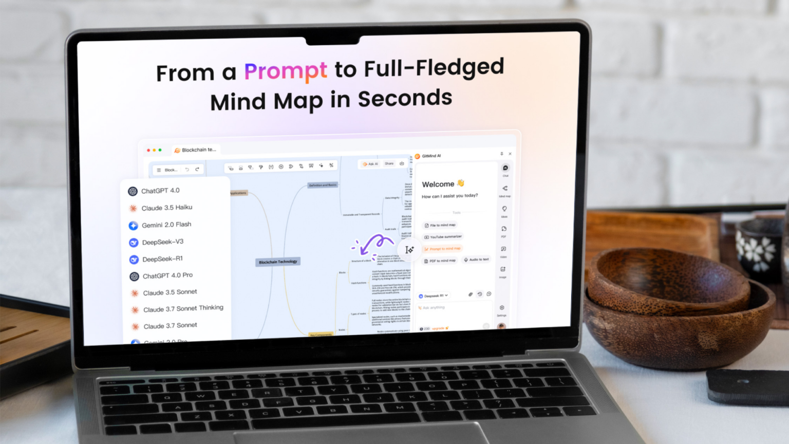 Turn Information Overload Into Visually Organized Ideas With Gitmind for 72% Off