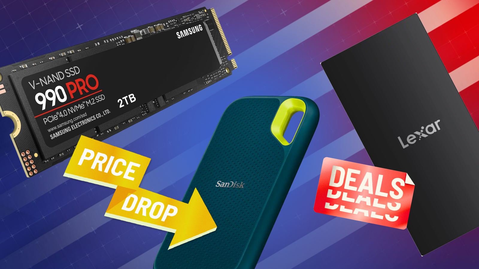 Big Time Storage Savings: Labor Day Weekend SSD Deals From Samsung, SanDisk, and More