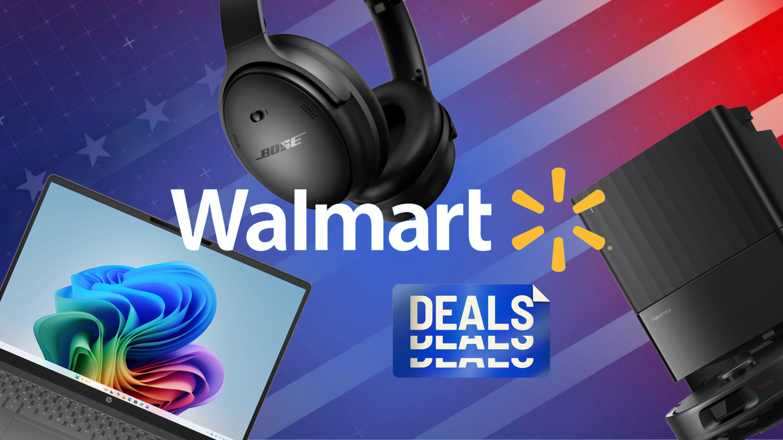 Walmart’s Early Labor Day Deals Are Working Overtime: Save Up to 50% on Tech Upgrades From Bose, HP, and More