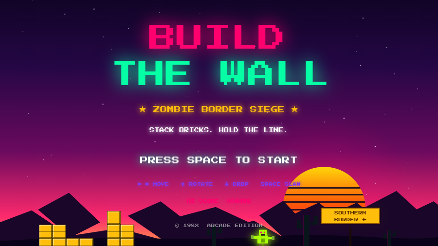 White House Pulls ‘Build the Wall’ Game Following Tetris Company Objections