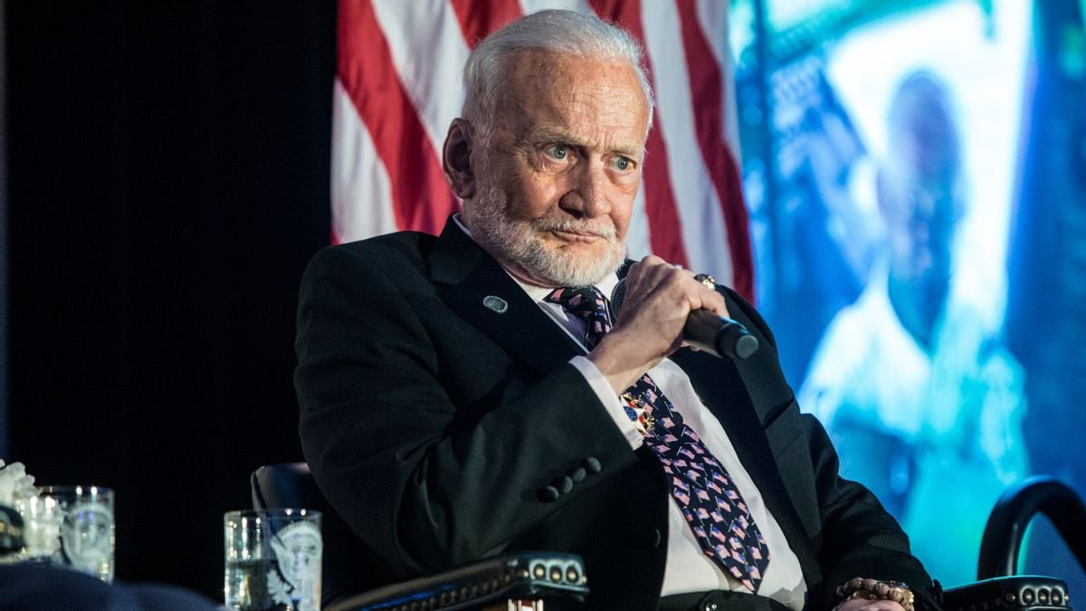 Did Buzz Aldrin say, ‘The moon is not what you think’?