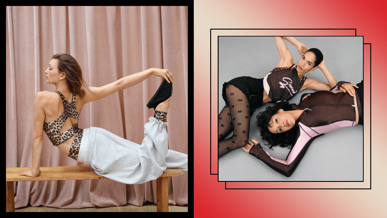 Ganni and Lululemon Blur the Lines Between Fashion and Fitness With an ’80s-Inspired Collection