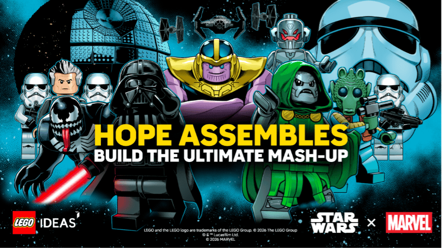Lego Is Bringing Marvel and ‘Star Wars’ Together for First-Ever Fan-Designed Crossover Set